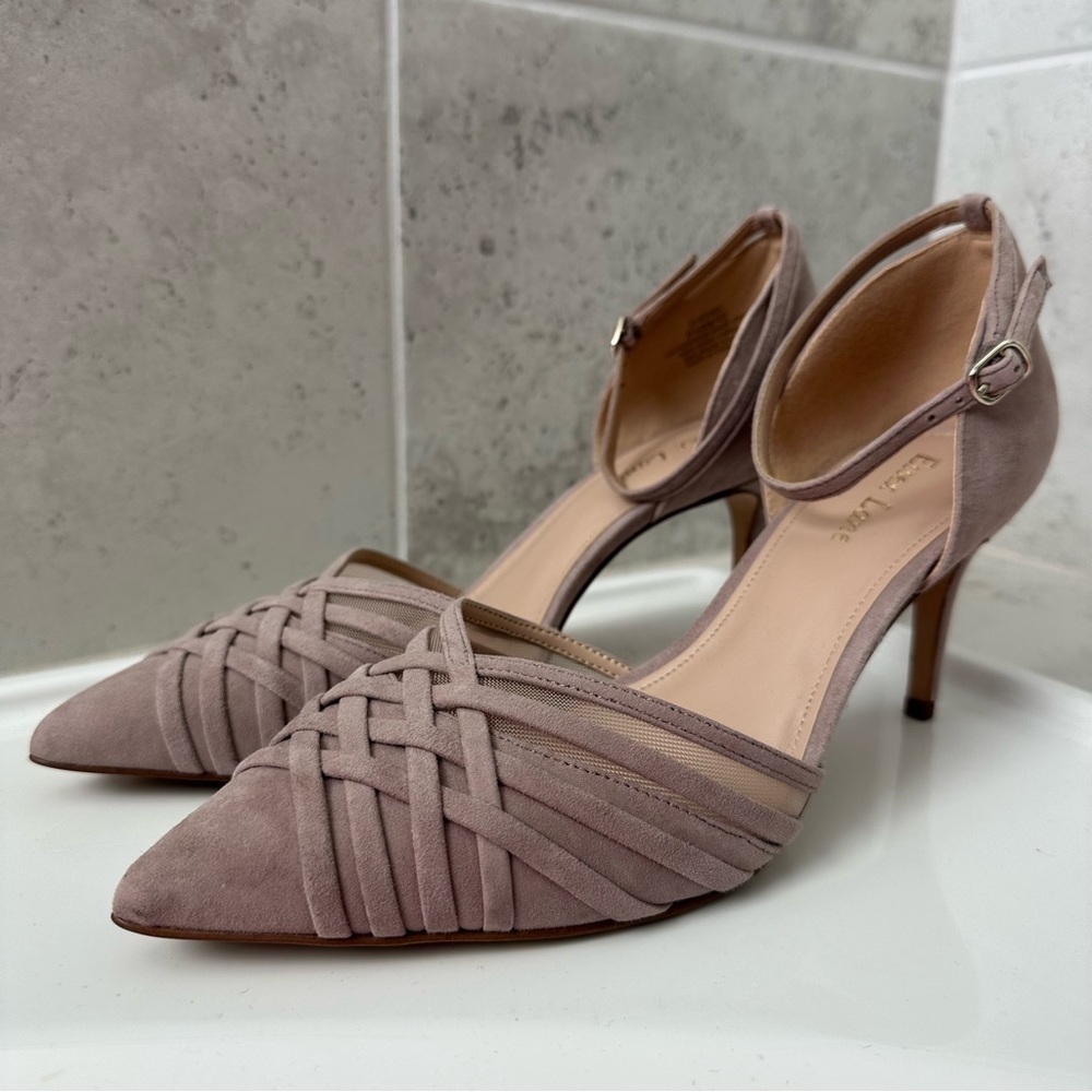 Essex Lane Women’s Suede Heels Size 9.5 - Picture 2 of 14